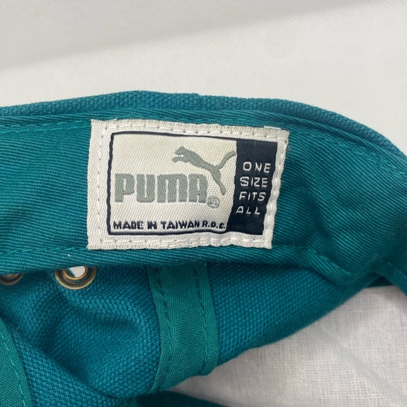 Vintage NFL Dolphins Teal and Tan Cap - Picture 4 of 5